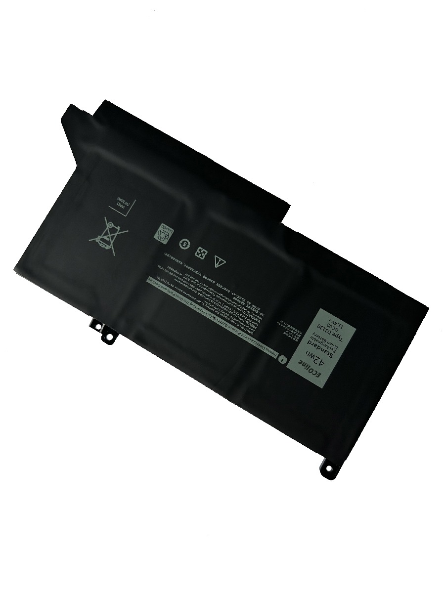 EcoLine - DJ1J0 Batterij Geschikt voor de Dell Latitude 7280 7290 7380 7390 7480 7490 / 11.4V 3684mAh thumbnail 3