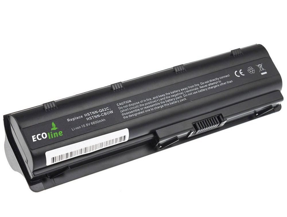 EcoLine - MU06 Batterij Geschikt voor de HP 635 650 655 2000 Pavilion G6 G7 / 11.1V 6600mAh