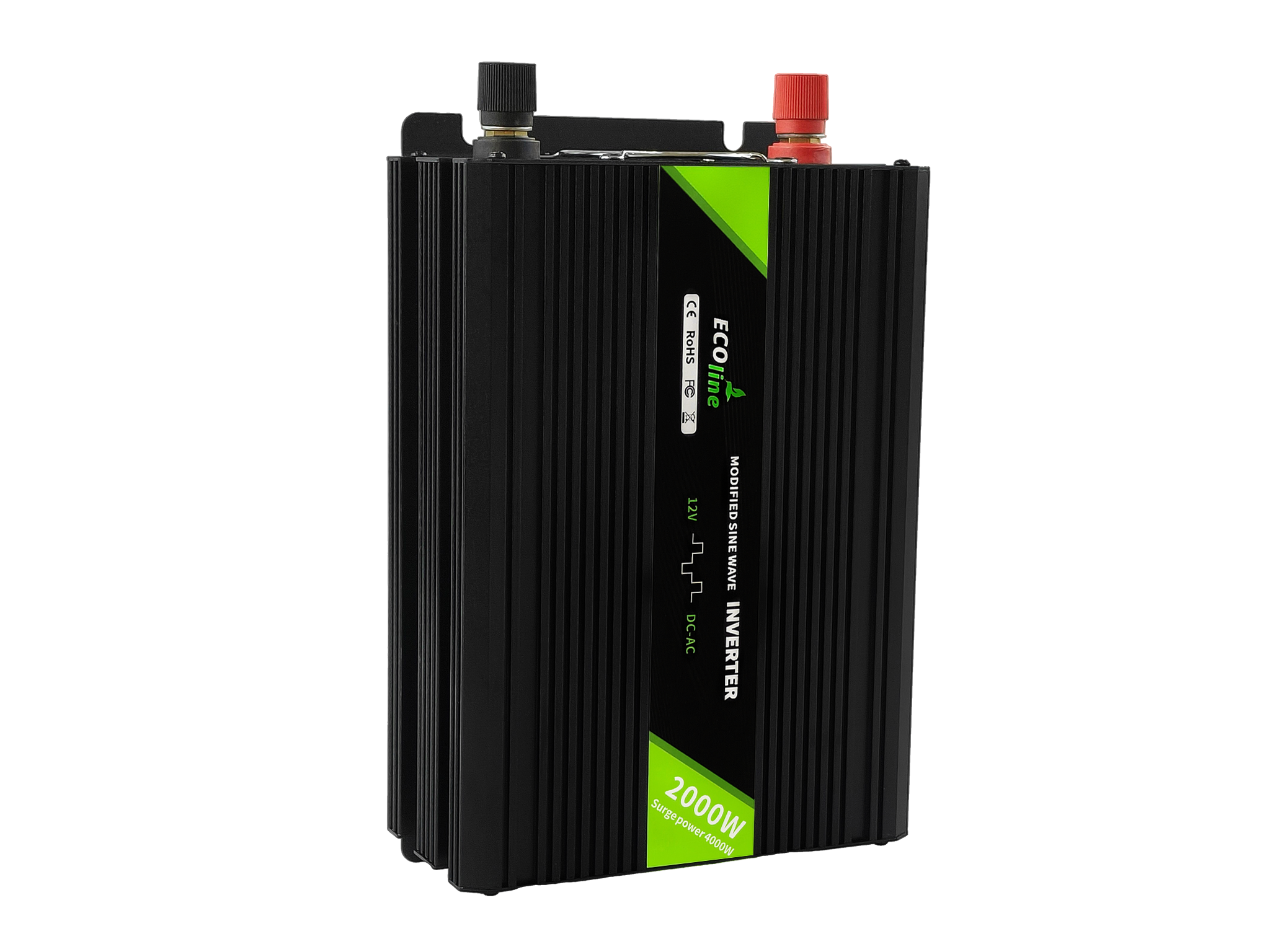 EcoLine - Omvormer 12V Naar 220V/230V - 2000w Vermogen - Gemodificeerde sinus - Spanningomvormer thumbnail 8