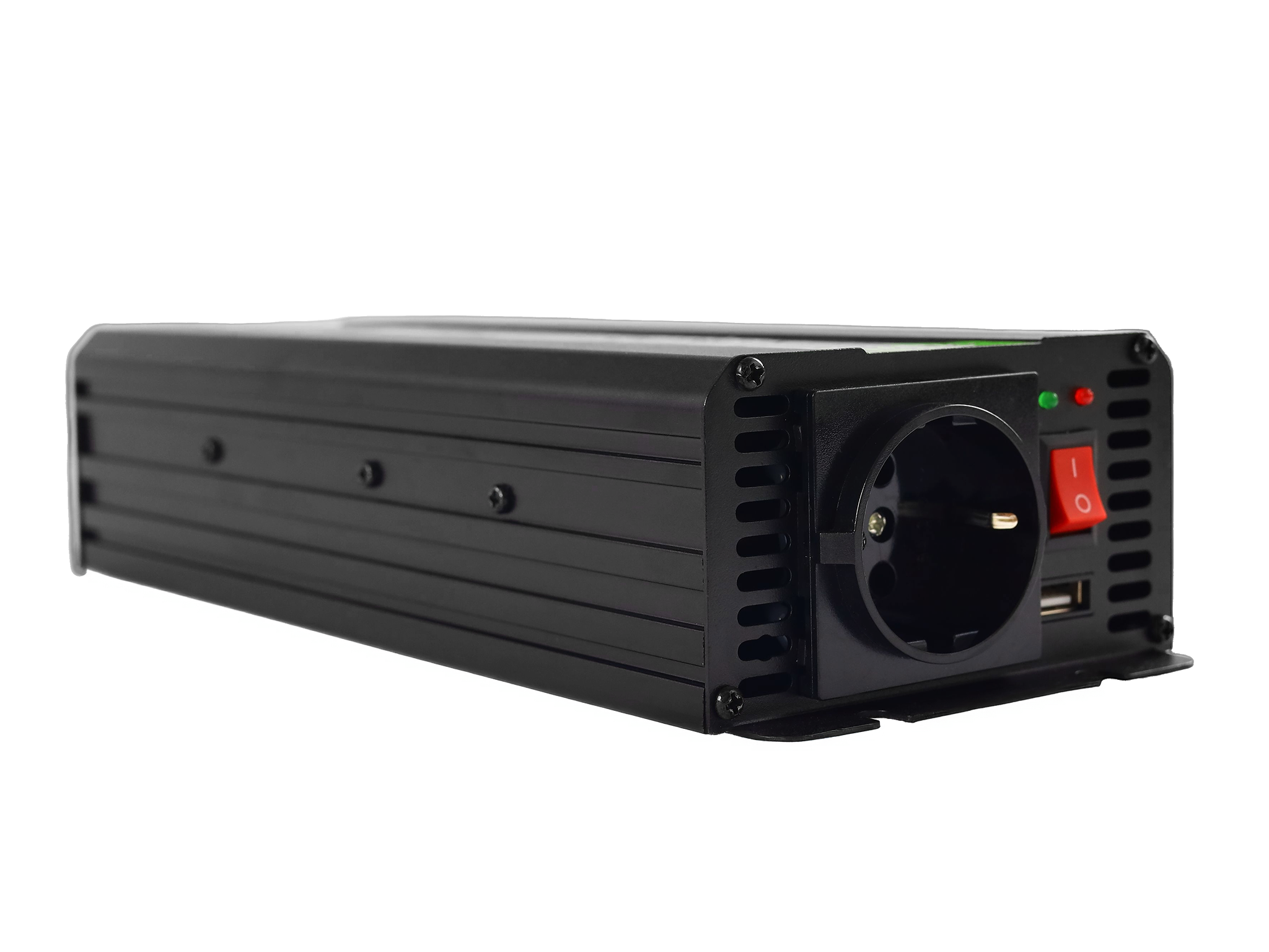 EcoLine - Omvormer 12V Naar 220V / 230V - 1000w Vermogen - Zuivere sinus - Spanning Omvormer thumbnail 4