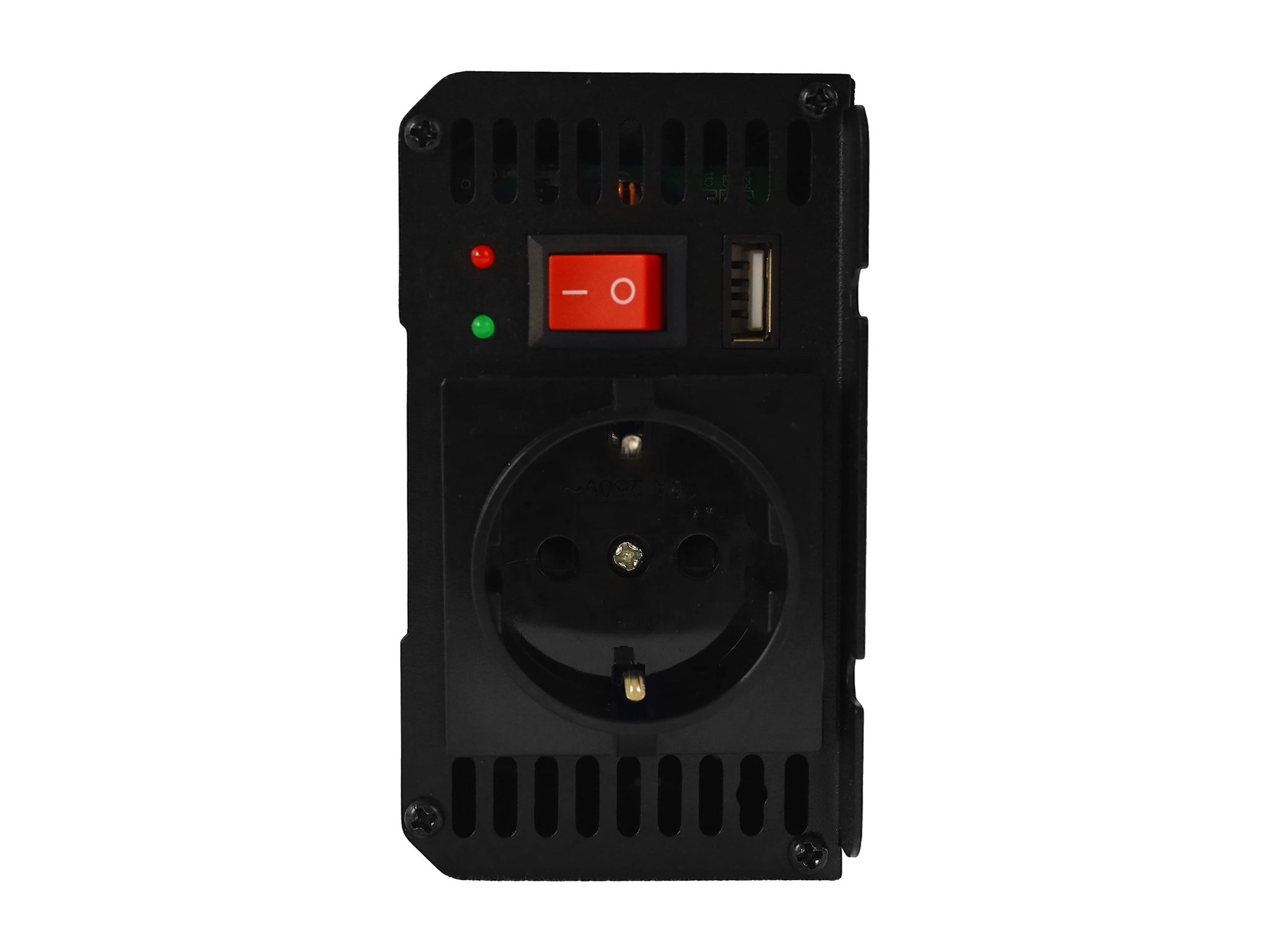 EcoLine - Omvormer 12V Naar 220V / 230V - 1000w Vermogen - Zuivere sinus - Spanning Omvormer thumbnail 8