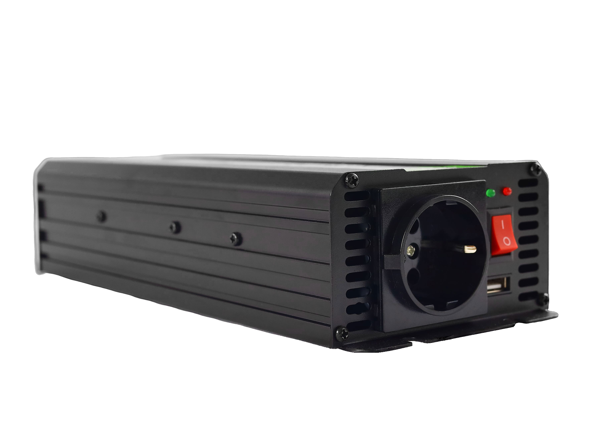 EcoLine - Omvormer 24V Naar 220V/230V - 1000w Vermogen - Gemodificeerde sinus - Auto omvormer thumbnail 2