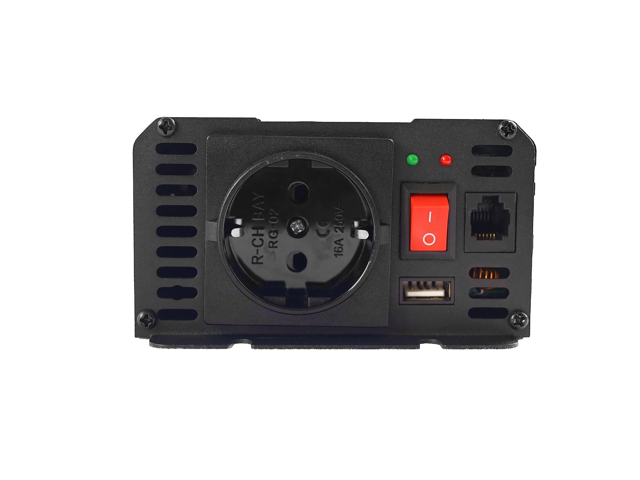 EcoLine - Omvormer 24V Naar 220V/230V - 1000w Vermogen - Gemodificeerde sinus - Auto omvormer thumbnail 7