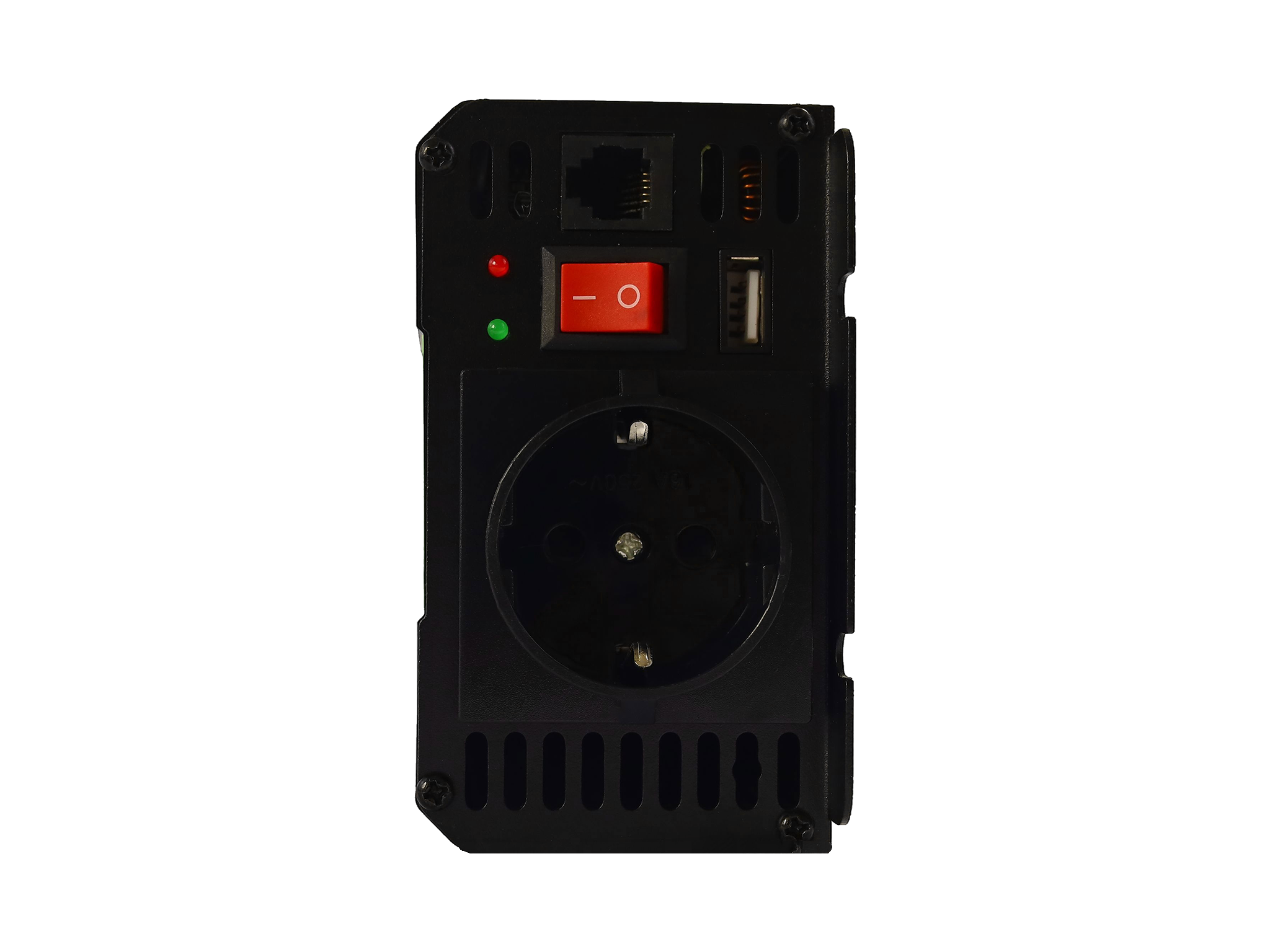 EcoLine - Omvormer 24V Naar 220V/230V - 1000w Vermogen - Zuivere sinus - Auto omvormer - Remote Controlled thumbnail 9