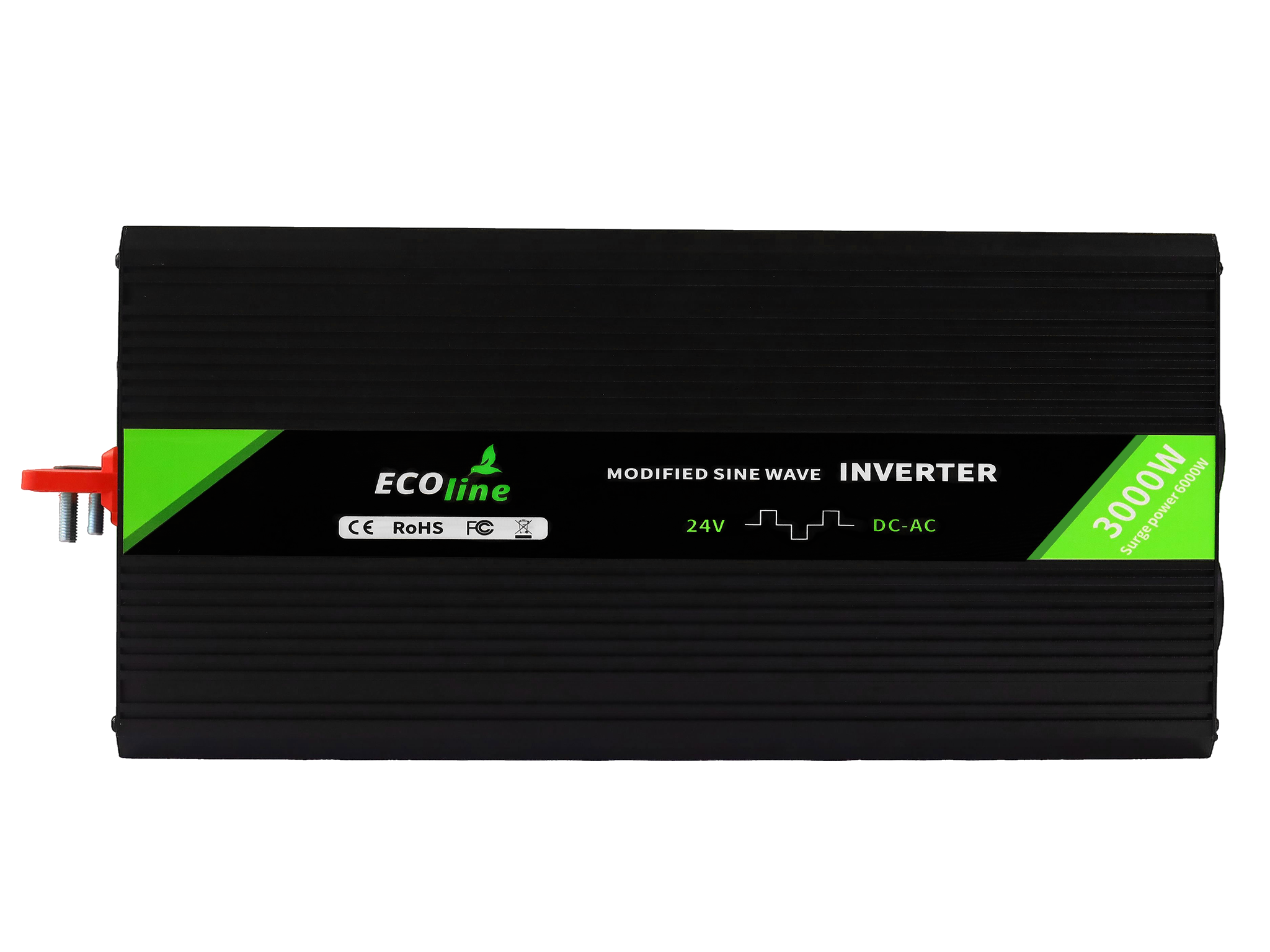 EcoLine - Omvormer 24V Naar 220V/230V - 3000w Vermogen - Gemodificeerde sinus - Spanningomvormer thumbnail 6