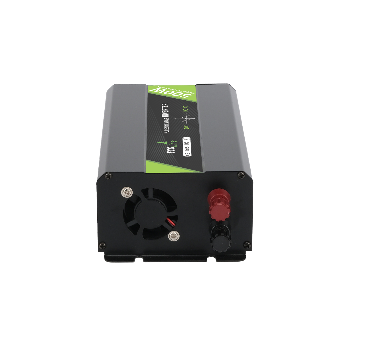 EcoLine - Omvormer 24V Naar 220V/230V - 500w Vermogen - Zuivere sinus - Spanningomvormer thumbnail 4