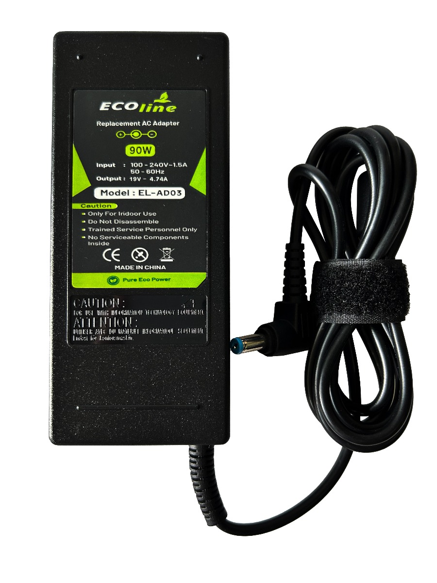 EcoLine - Oplader / AC Adapter - Geschikt voor de Acer Aspire 5733 5749 5749Z 5750 5750G 7750G V3-531 V3-551 V3-571 V3-571G - 19V 4.74A 90W