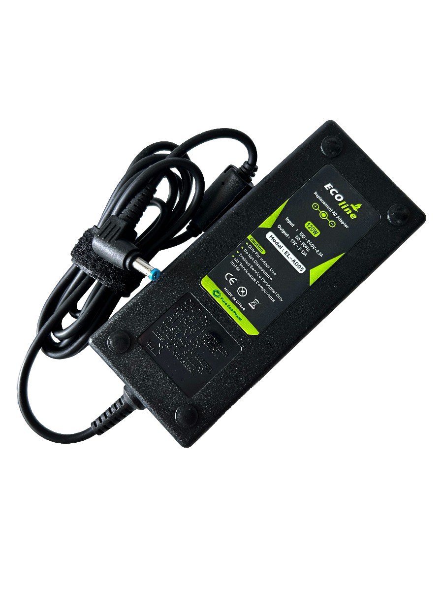 EcoLine - Oplader / AC Adapter - Geschikt voor de Acer Aspire 7552G 7745G 7750G V3-771G V3-772G - 19.5V 6.32A 120W thumbnail 4