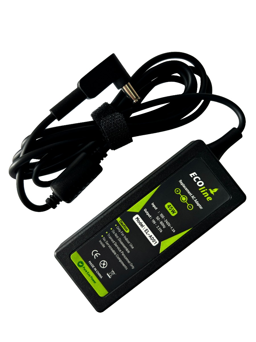 EcoLine - Oplader / AC Adapter - Geschikt voor de Acer Aspire E5-511 E5-521 E5-573 E5-573G ES1-131 ES1-512 ES1-531 V5-171 - 19V 2.37A 45W thumbnail 4