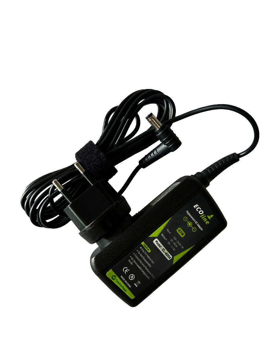EcoLine - Oplader / AC Adapter - Geschikt voor de Acer Aspire One 531 533 1225 D255 D257 D260 D270 ZG5 - 19V 2.15A 40W thumbnail 4