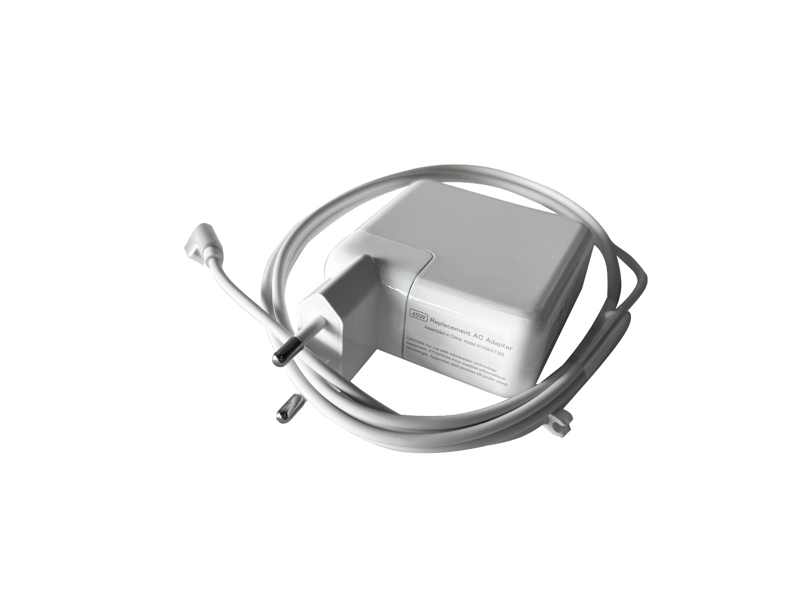 EcoLine - Oplader / AC Adapter - Geschikt voor de Apple MacBook Air 11 13 A1369 A1370 (2008 - 2011) - Magsafe - 14.5V 3.05A 45W thumbnail 4