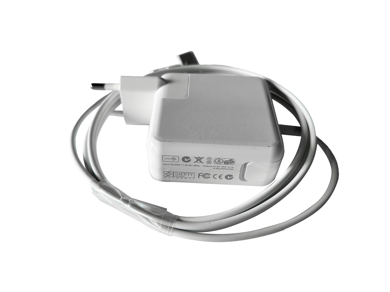 EcoLine - Oplader / AC Adapter - Geschikt voor de Apple Macbook Air 13 A1466 - Magsafe 2 - 14.5V 3.05A 45W thumbnail 5