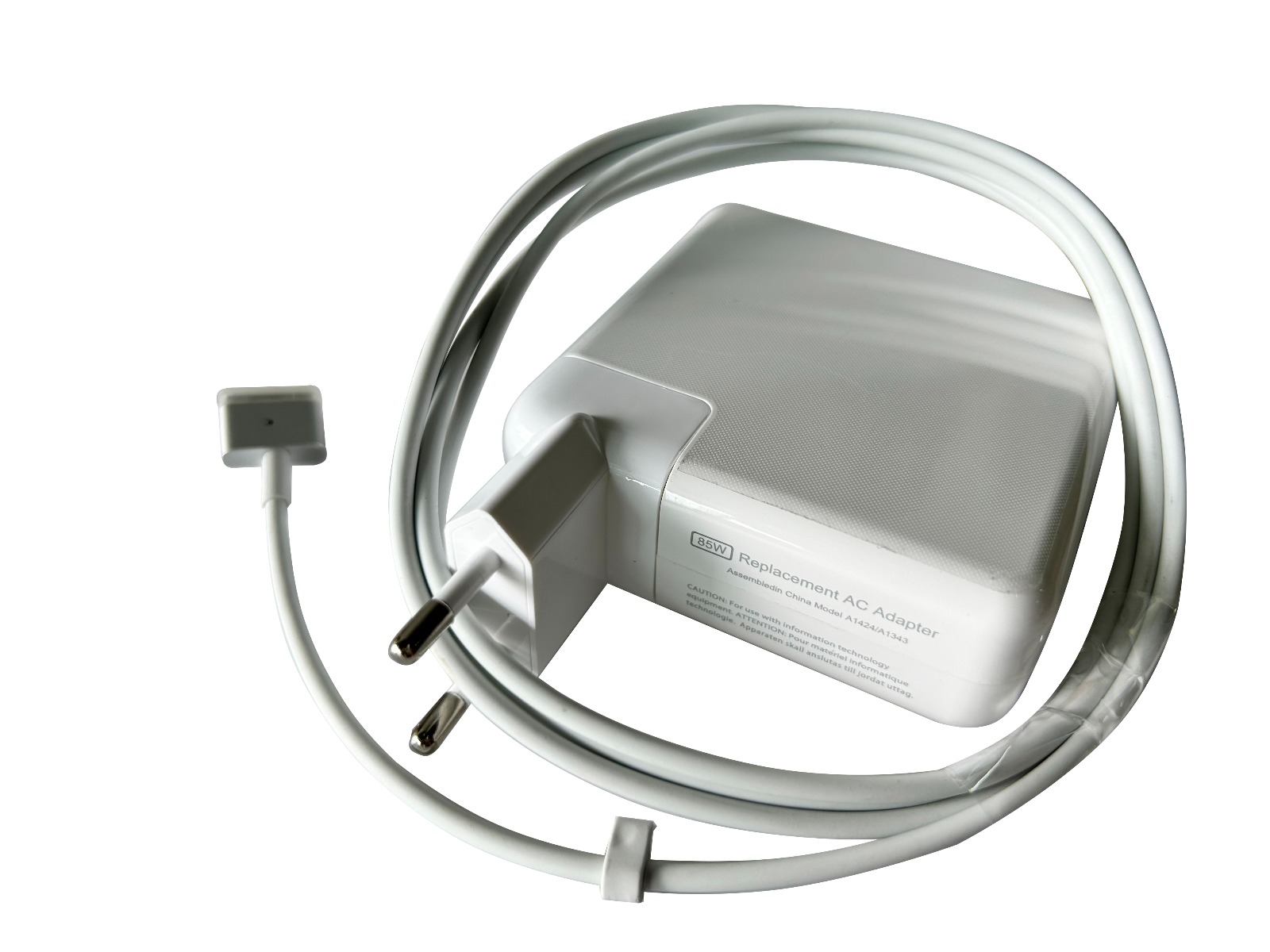 EcoLine - Oplader / AC Adapter - Geschikt voor de Apple MacBook Pro 15 A1398 - Magsafe 2 - 20V 4.25A 85W