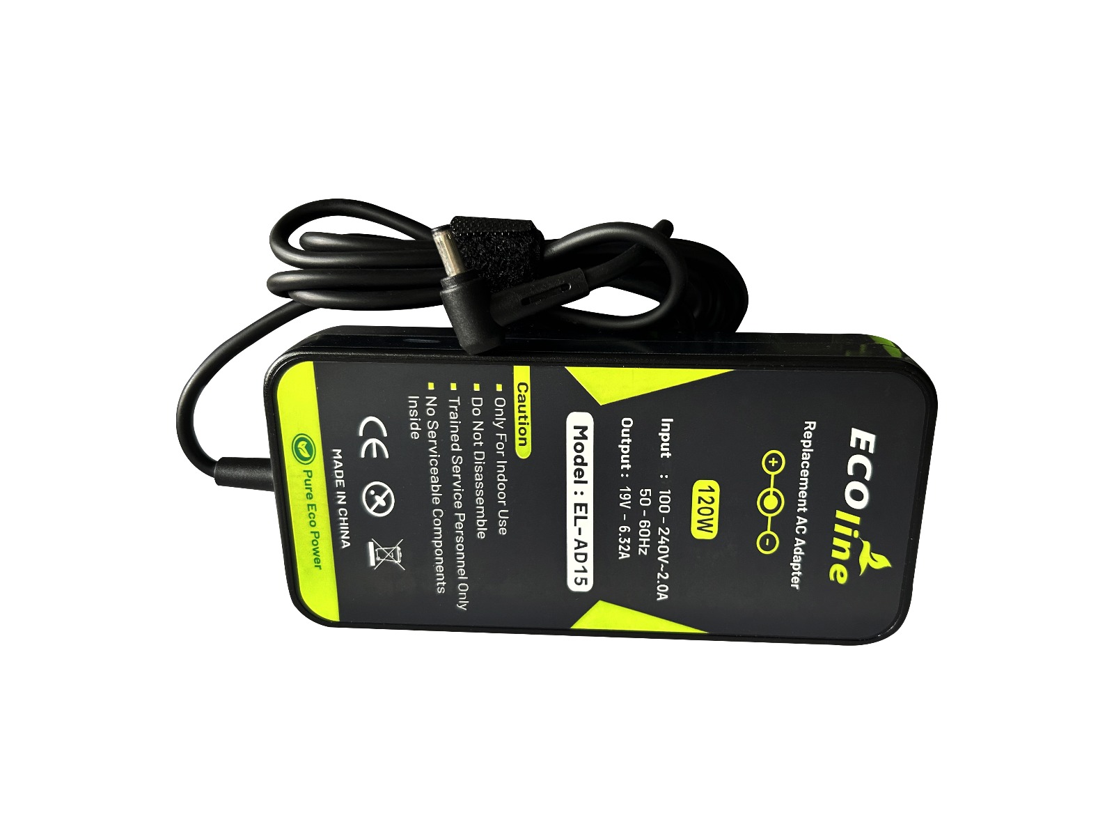 EcoLine - Oplader / AC Adapter - Geschikt voor de Asus N501J N501JW Zenbook Pro UX501 UX501J UX501JW UX501V UX501VW - 19V 6.32A 120W thumbnail 5