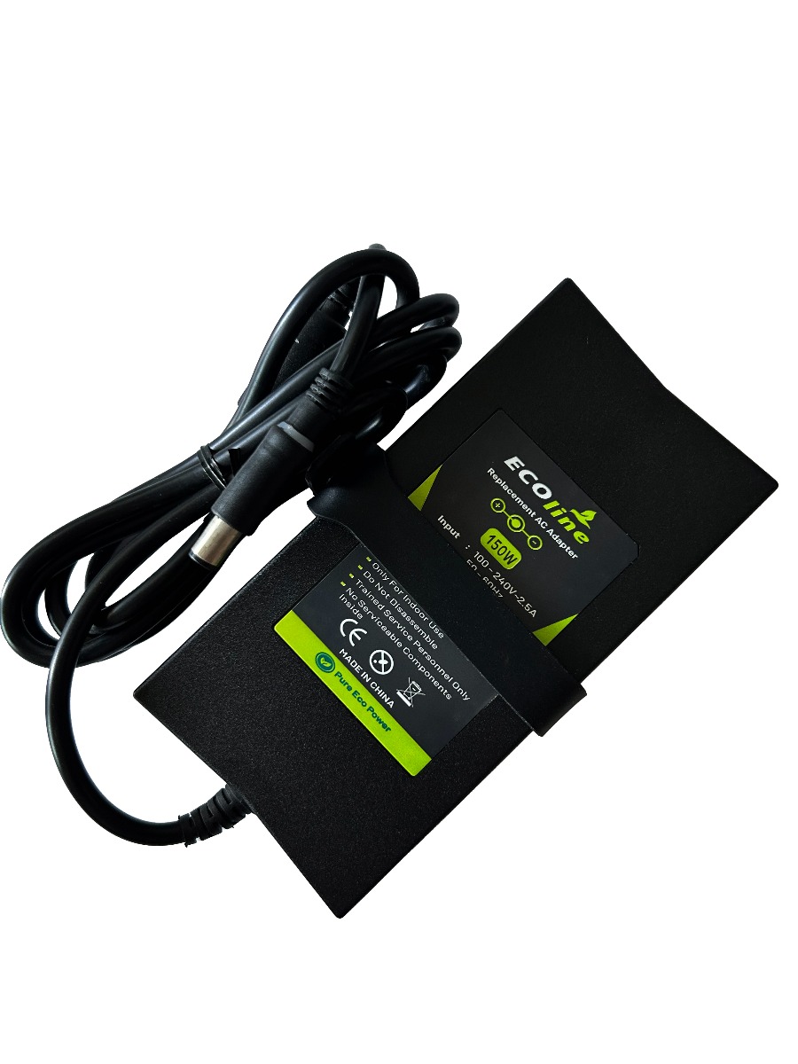 EcoLine - Oplader / AC Adapter - Geschikt voor de Dell Alienware M14x Dell Latitude E5450 E5550 - 19.5V 7.7A 150W thumbnail 5