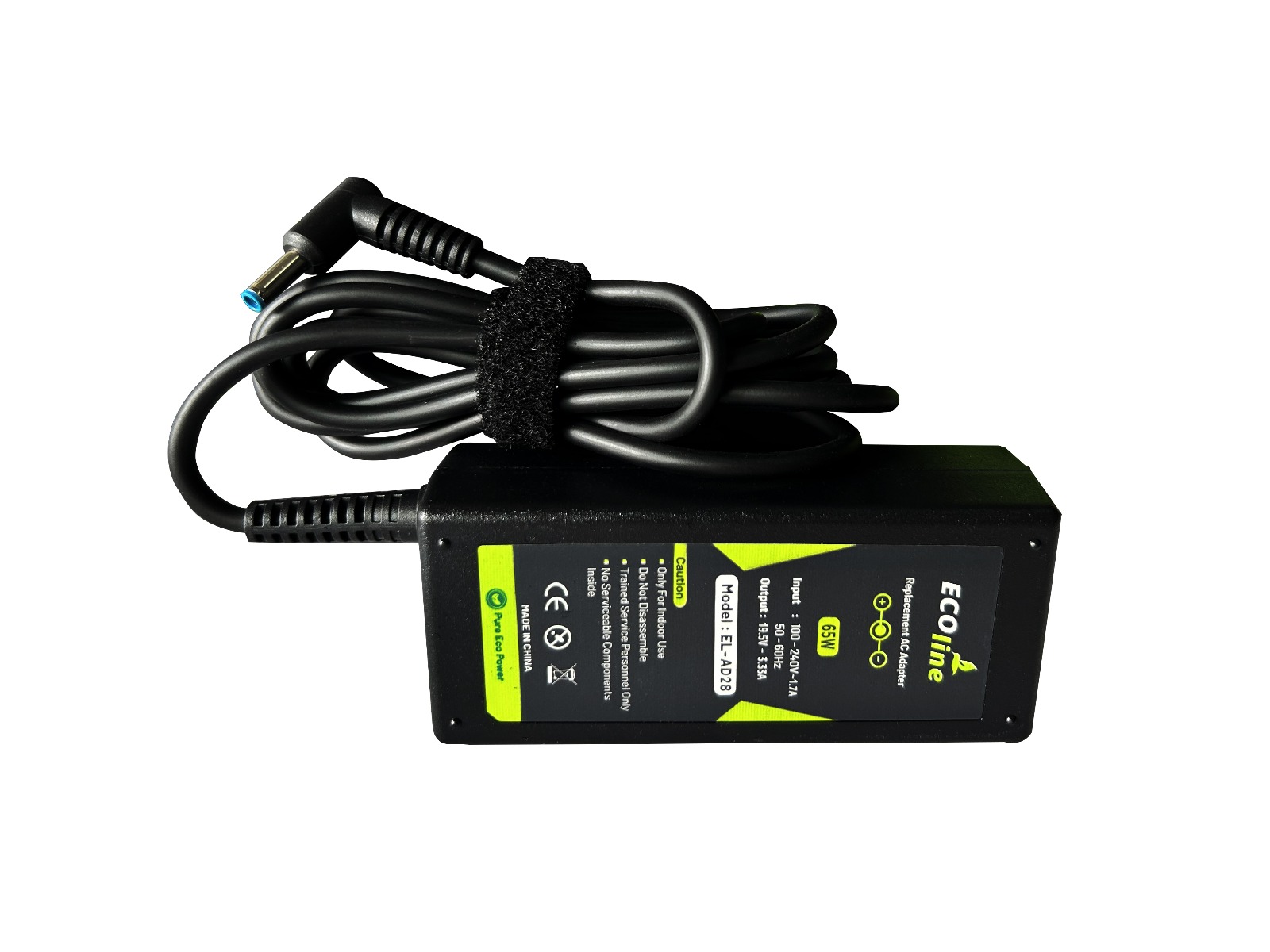 EcoLine - Oplader / AC Adapter - Geschikt voor de HP 250 G2 G3 G4 G5 15-R 15-R100NW 15-R101NW 15-R104NW 15-R233NW - 19.5V 3.33A 65W thumbnail 5
