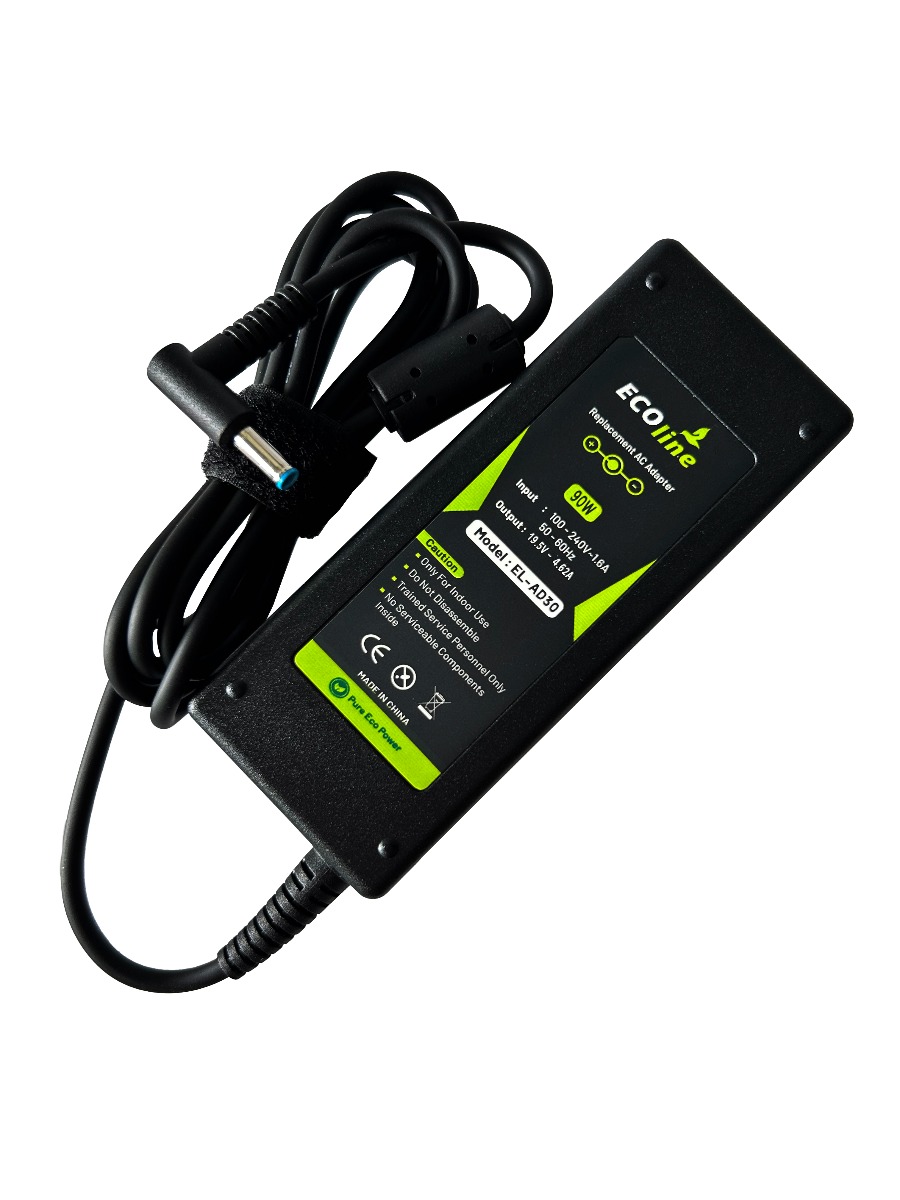 EcoLine - Oplader / AC Adapter - Geschikt voor de HP 250 G2 ProBook 650 G2 G3 Pavilion 15-N 15-N025SW 15-N065SW 15-N070SW - 19.5V 4.62A 90W thumbnail 4