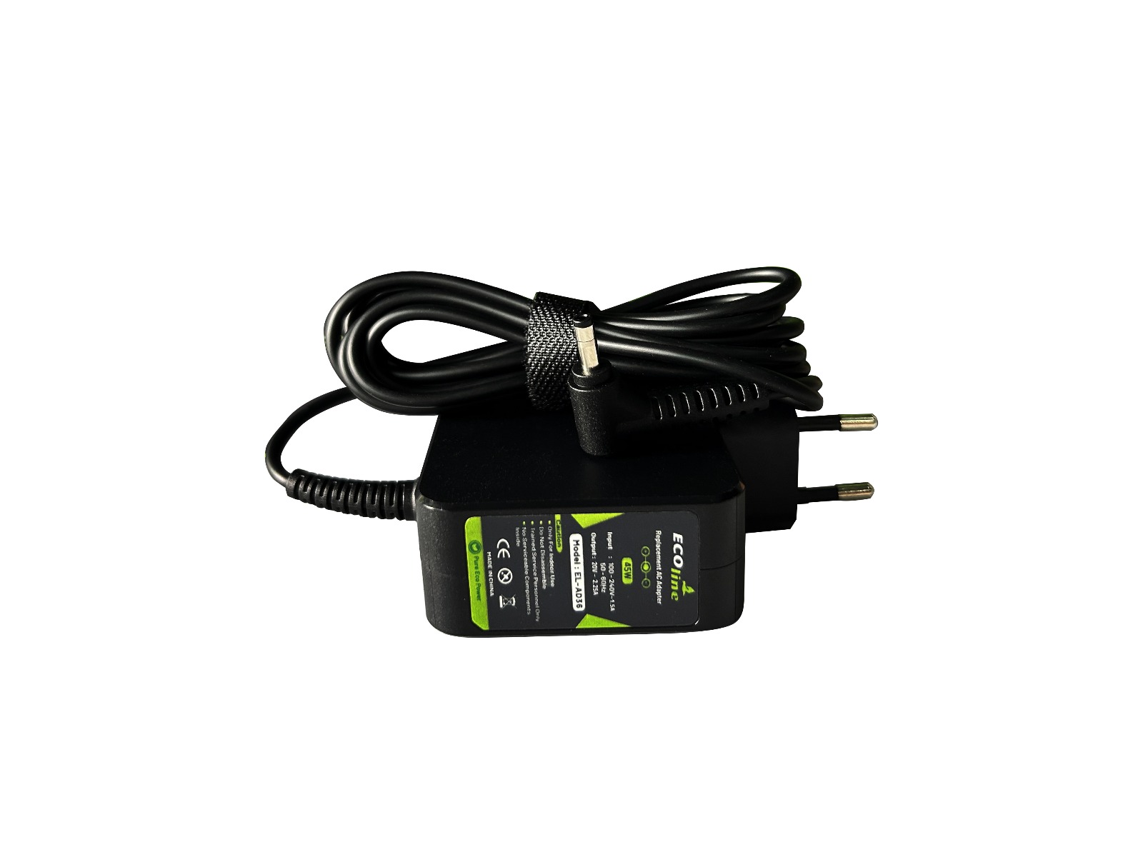 EcoLine - Oplader / AC Adapter - Geschikt voor de Lenovo IdeaPad 100 100-15IBD 100-15IBY 100s-14IBR 110 110-15IBR Yoga 510 520 - 20V 2.25A 45W thumbnail 5