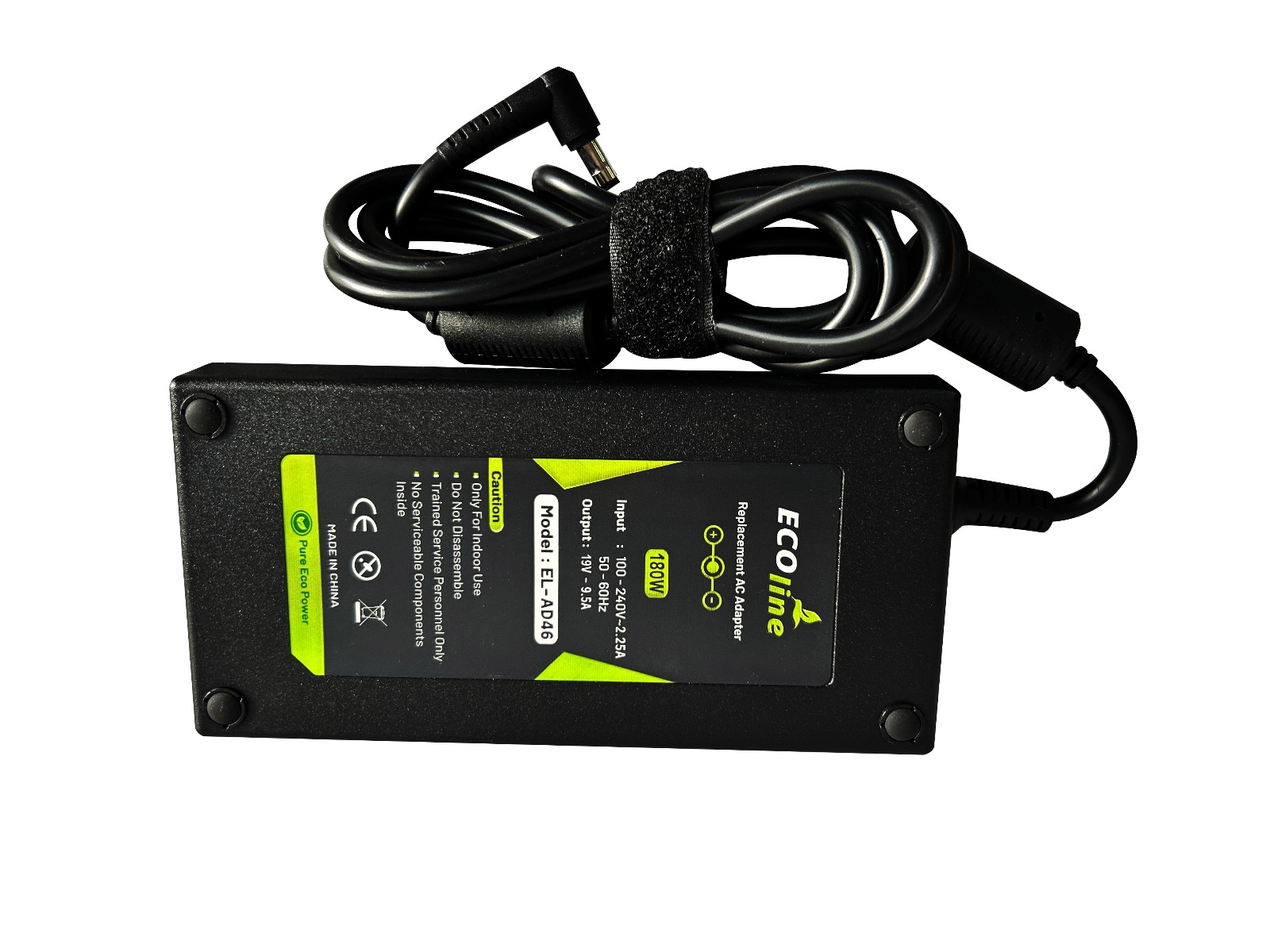 EcoLine - Oplader / AC Adapter - Geschikt voor de MSI GT60 GT70 GT680 GT683 Asus ROG G75 G75V G75VW G750JM G750JS - 19V 9.5A 180W thumbnail 5