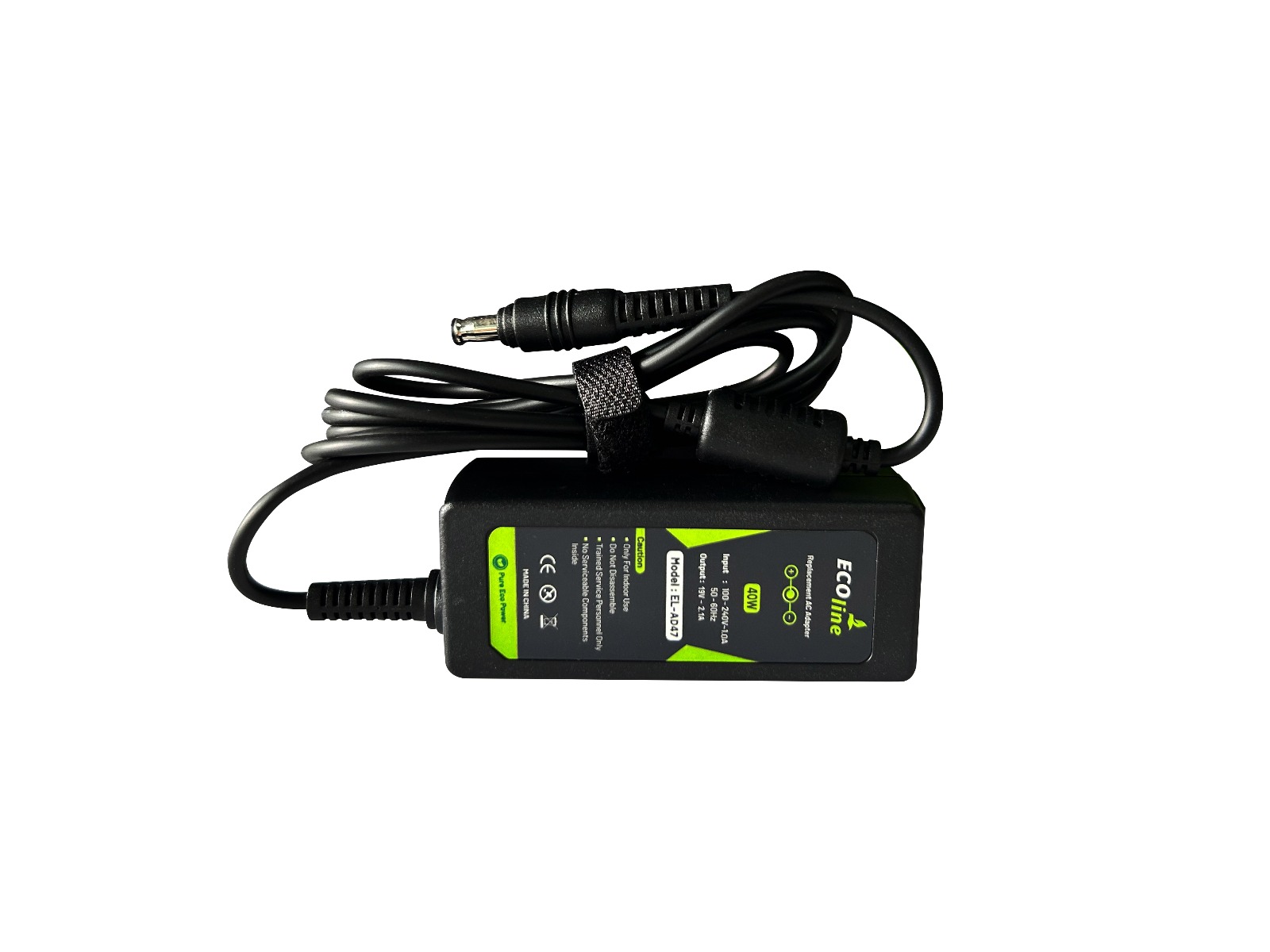 EcoLine - Oplader / AC Adapter - Geschikt voor de Samsung N100 N130 N145 N148 N150 NC10 NC110 N150 Plus - 19V 2.1A 40W thumbnail 5