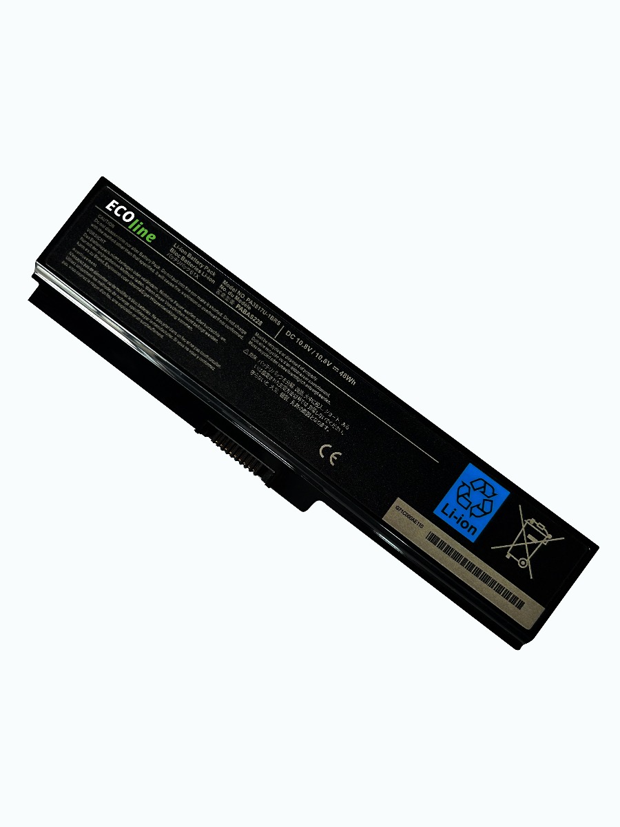 EcoLine - PA3817U-1BRS Batterij Geschikt voor de Toshiba Satellite C650 C650D C660 C660D L650D L655 L750 PA3817U-1BRS / 11.1V 4400mAh