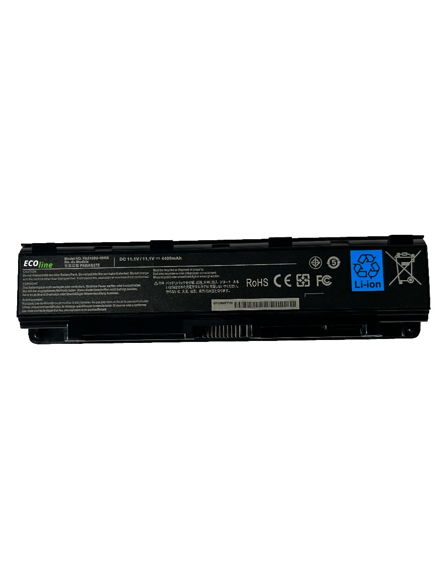 EcoLine - PA5109U-1BRS Batterij Geschikt voor de Toshiba Satellite C850 C855 C870 L850 L855 PA5109U-1BRS / 11.1V 4400mAh thumbnail 4