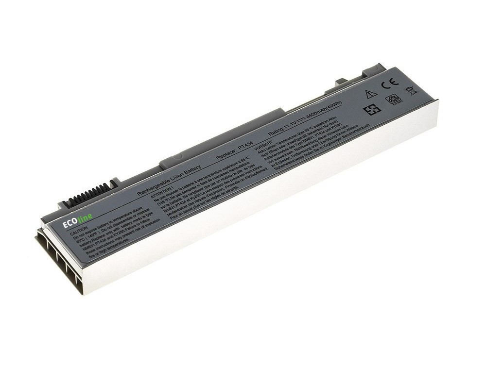 EcoLine - PT434 W1193 Batterij Geschikt voor de Dell Latitude E6400 E6410 E6500 E6510 / 11.1V 4400mAh