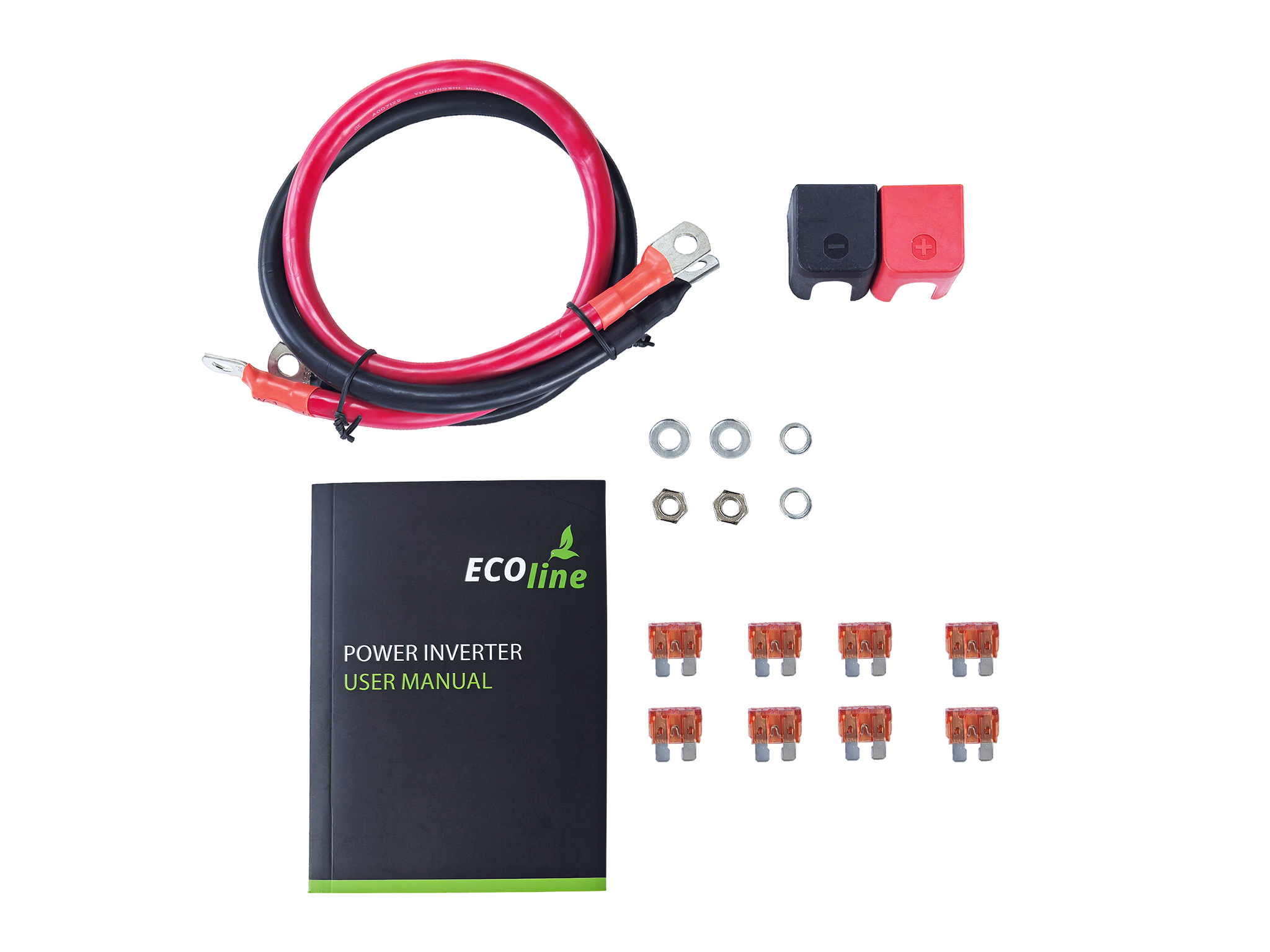 EcoLine - Omvormer 12V Naar 220V/230V - 3000w Vermogen - Gemodificeerde sinus - Spanningomvormer thumbnail 9