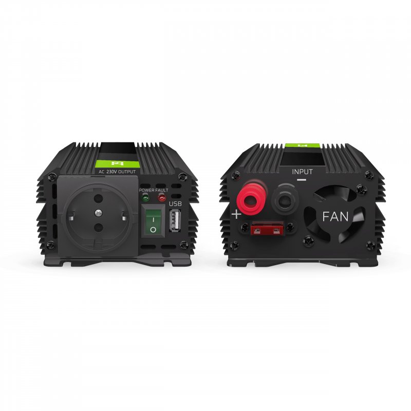 Spanningsomvormer Inverter PRO 24V naar 230V 300W / 600W Gemodificeerde sinusgolf thumbnail 5