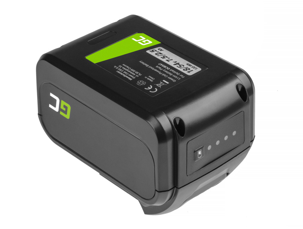 (7.5 / 2.5Ah 18 / 54V) DCB546 DCB546XJ DCB547 DCB548 DCB184 voor DeWalt XR Flexvolt DCD776 DCF899P2 DCD796P2 DCF885