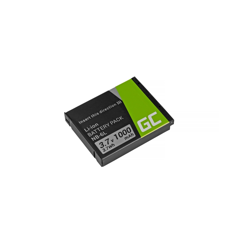 Batterij NB-6L/6LH Canon PowerShot SX510 HS, SX520 HS, SX530 HS, SX600 HS, SX700 HS, D30, S90, S120 3.7V 1000mAh thumbnail 4