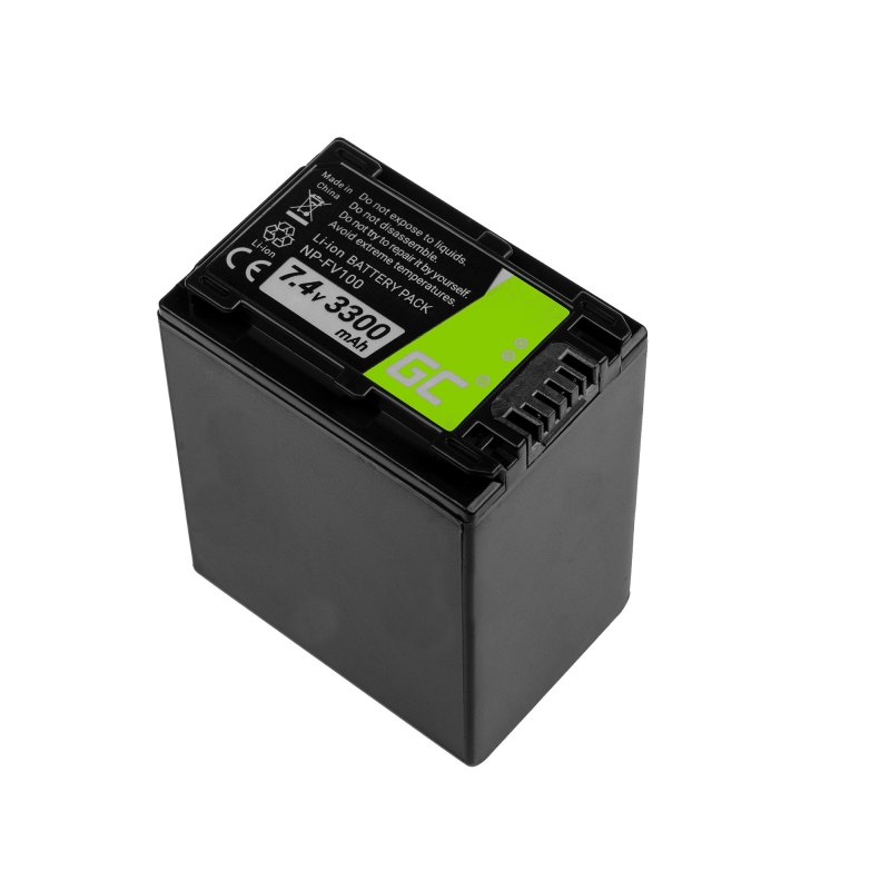 Digital Camera Batterij voor Sony DCR-DVD506E DCR-DVD510E HDR-CX116E HDR-CX130 HDR-CX155E HDR-UX9E 7.4V 3300mAh thumbnail 5