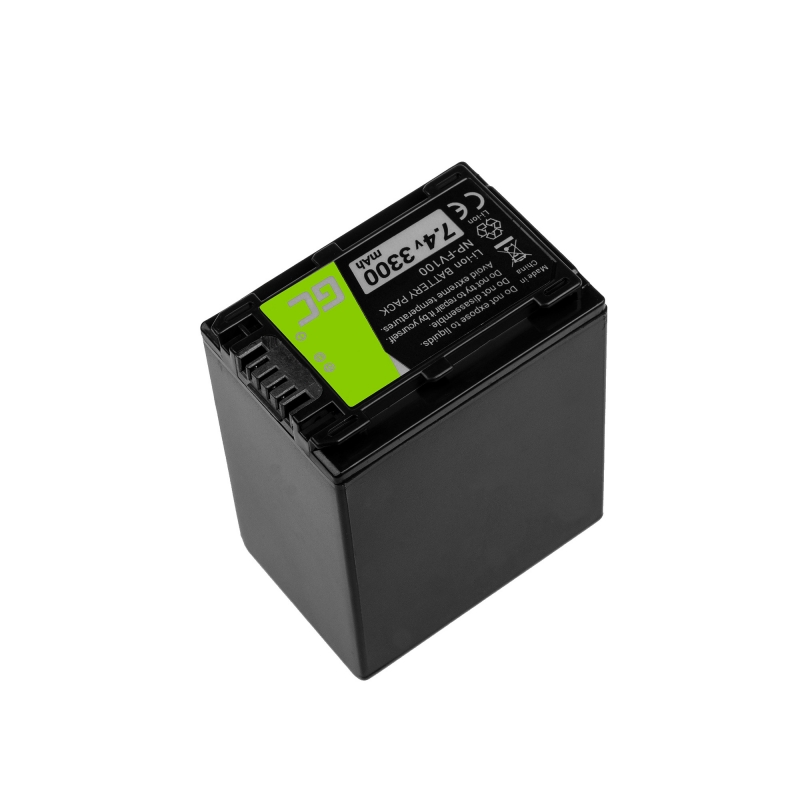 Digital Camera Batterij voor Sony DCR-DVD506E DCR-DVD510E HDR-CX116E HDR-CX130 HDR-CX155E HDR-UX9E 7.4V 3300mAh thumbnail 4