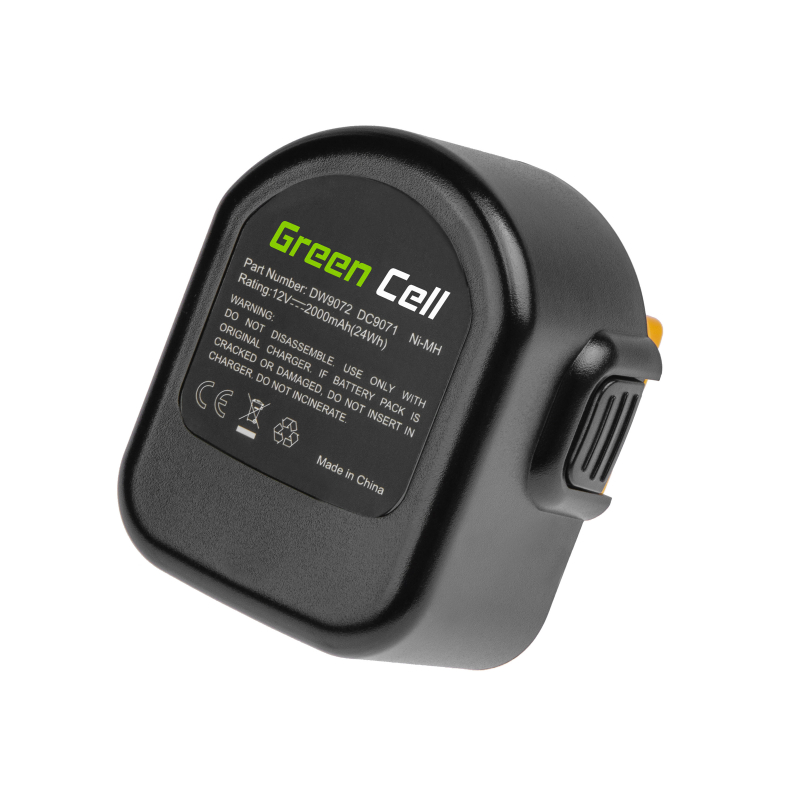 Gereedschap Batterij voor DeWalt DE9037 DE9071 DE9074 12V 2Ah thumbnail 2