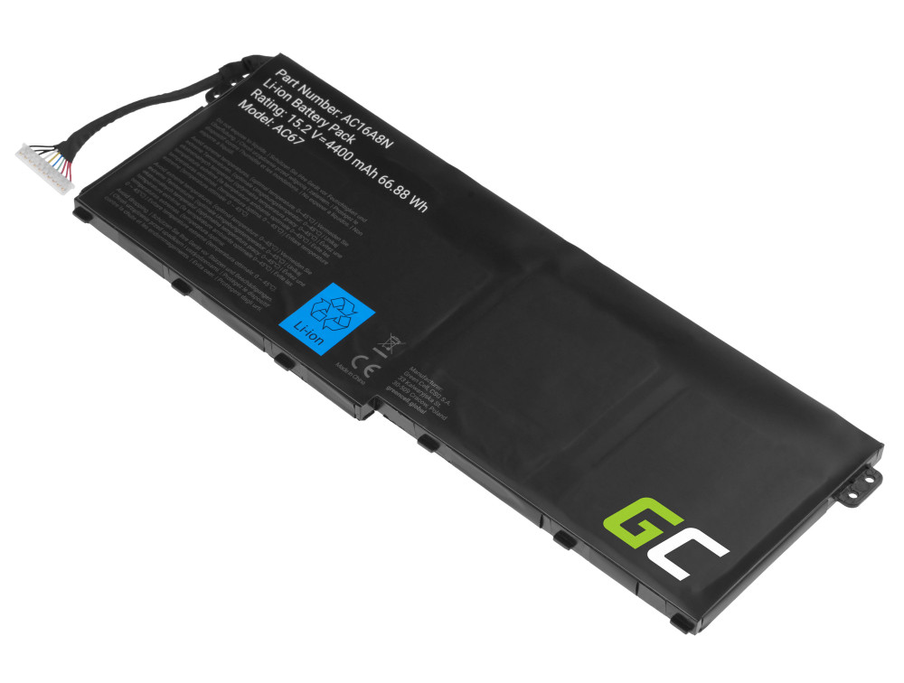 batterij AC16A8N pre-notebook Acer Aspire V15 Nitro VN7-593G V17 Nitro VN7-793G