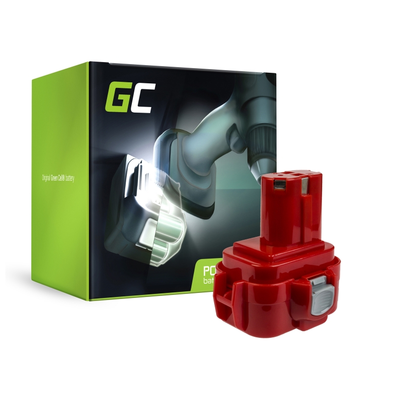 Gereedschap Batterij 9120 9122 9134 9135 PA09 voor de Makita 6207D 6222D 6261D 6503D 6909D 6991D thumbnail 3