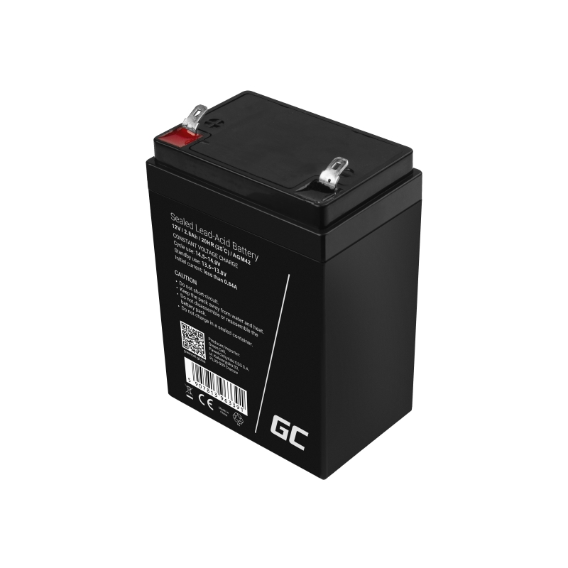 AGM VRLA 12V 2.8Ah accu onderhoudsvrij thumbnail 5