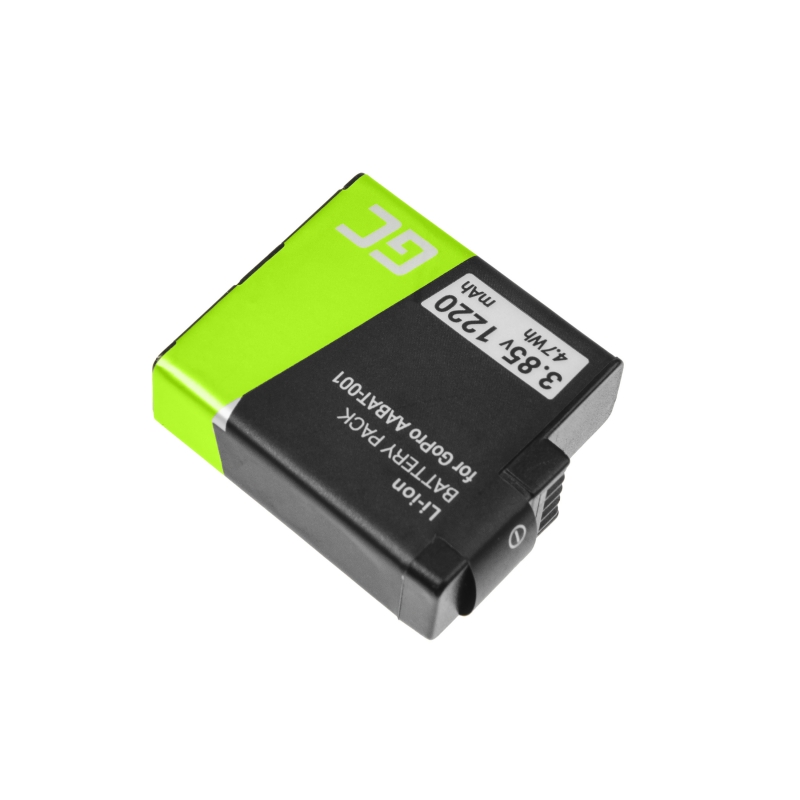 AHDBT-501 AABAT-001 Camera Batterij voor GoPro HD HERO5 HERO6 HERO7 zwart 3.85V 1220mAh thumbnail 3