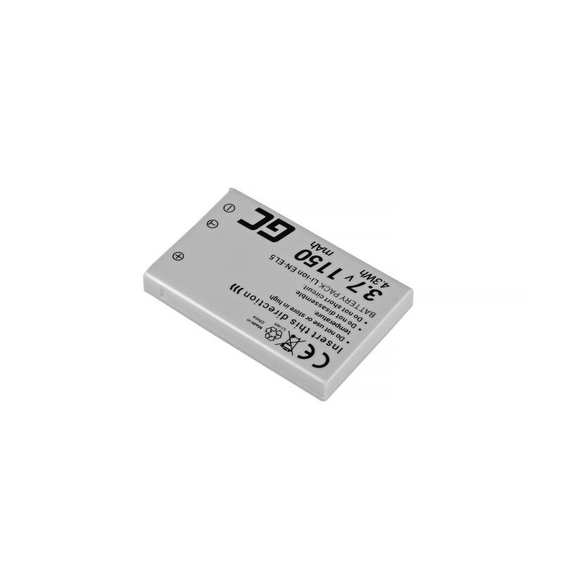 Batterij EN-EL5  Nikon Coolpix P100, P500, P530, P520, P510, P5100, P5000, P6000, P90, P80 3.7V 1150mAh thumbnail 3