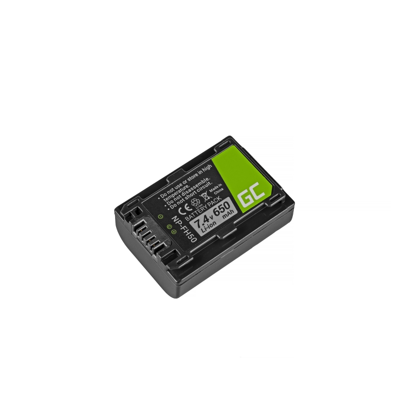 NP-FH50 Camera Batterij voor Sony DCR-HC45, DCR-SR300E, DCR-SR70, DCR-SX50E 7.4V 650mAh