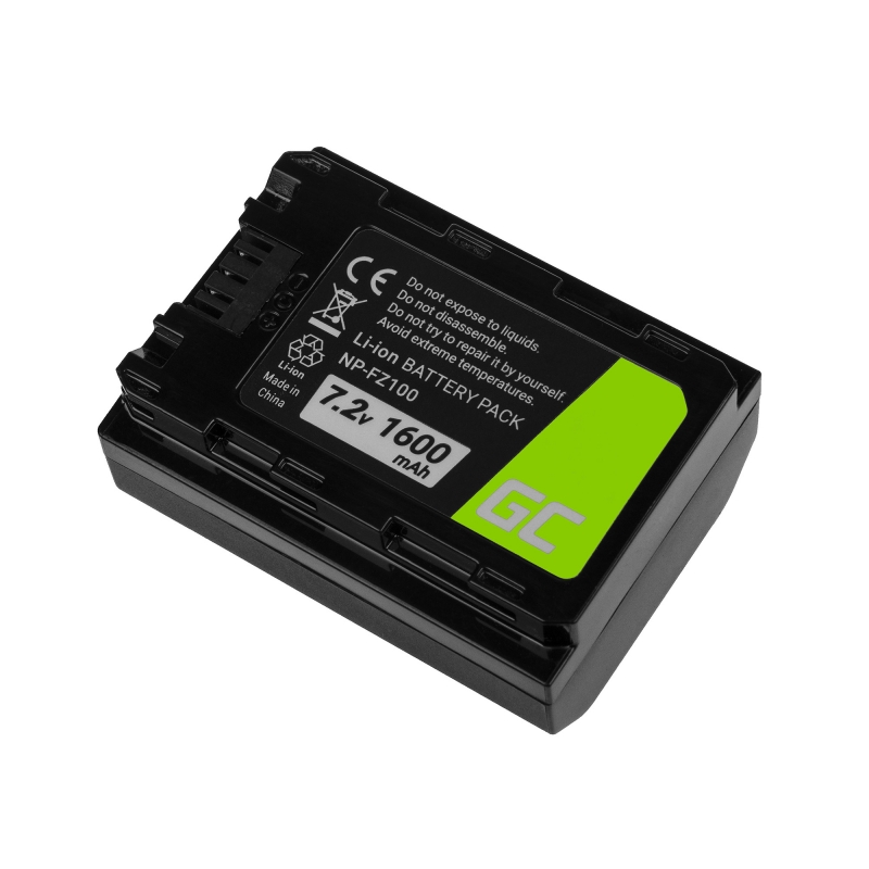 Digital Camera Batterij voor Sony Alpha A7 III A7R III A9 A9R A9S ILCE-7M3 7RM3 7.2V 1600mAh