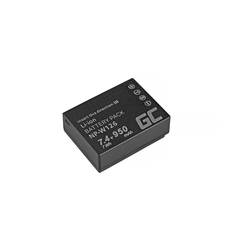 Batterij NP-W126 Fujifilm FinePix HS30EXR, HS33EXR, HS50EXR, X-A1, X-A3, X-E1, X-E2, X-M1, X-T1, X-T2 7.4V 950mAh thumbnail 3
