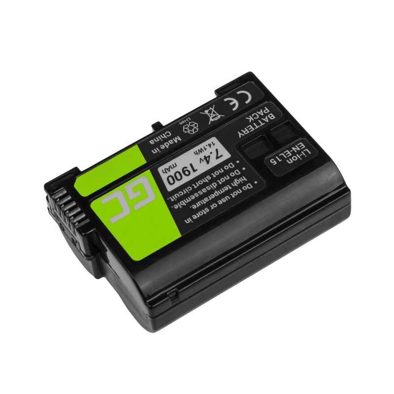 Camera Batterij voor Cell Nikon D600 D800 D7000 D8000 7.0V thumbnail 4