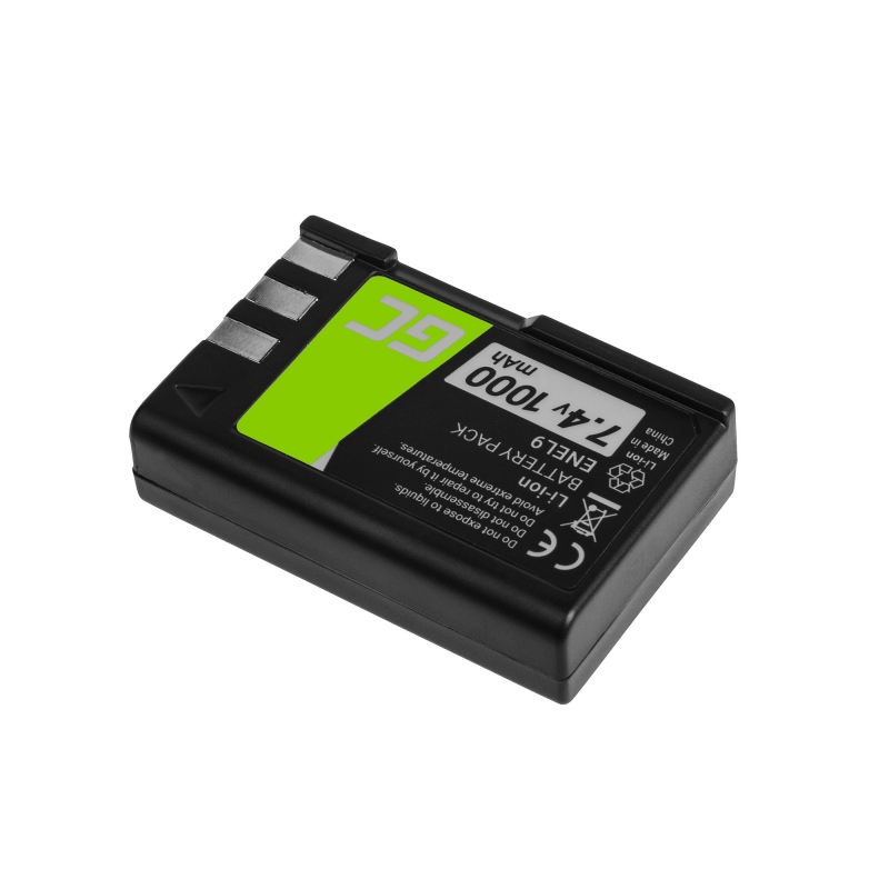 Camera Batterij voor Nikon D-SLR D40 D60 D3000 D5000 7.4V thumbnail 5
