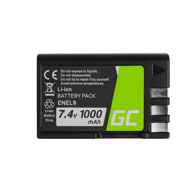 Camera Batterij voor Nikon D-SLR D40 D60 D3000 D5000 7.4V thumbnail 4