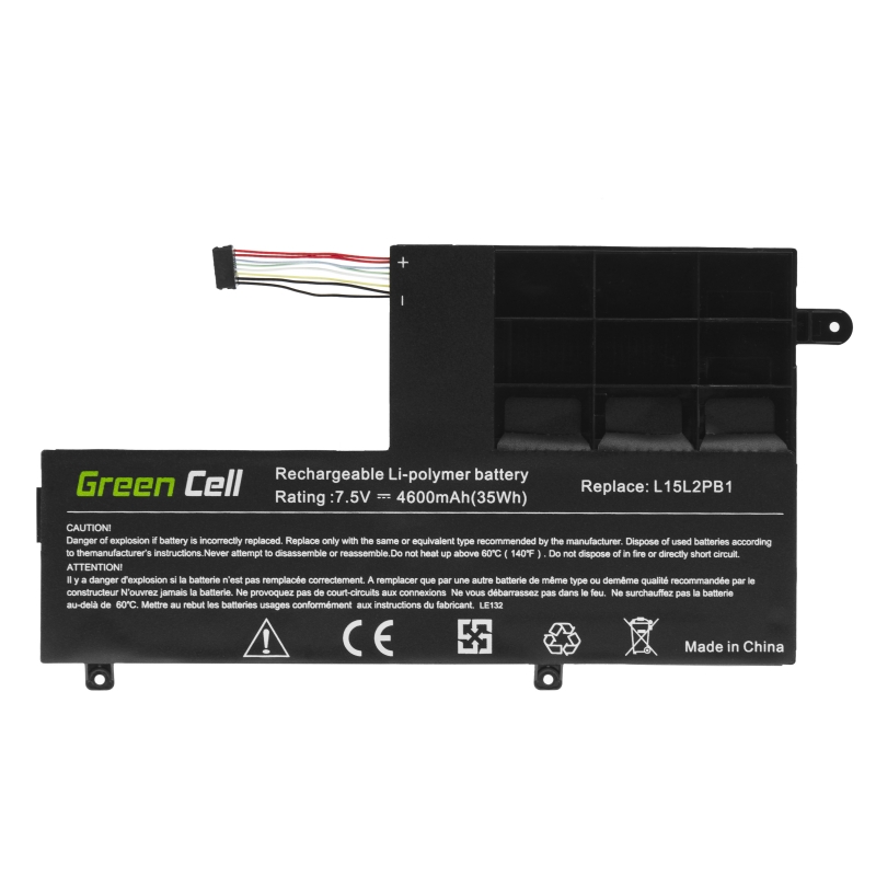 Batterij L15C2PB1 L15L2PB1 L15M2PB1 voor Lenovo Yoga 510-14IKB 510-14ISK 510-15IKB 510-15ISK thumbnail 3