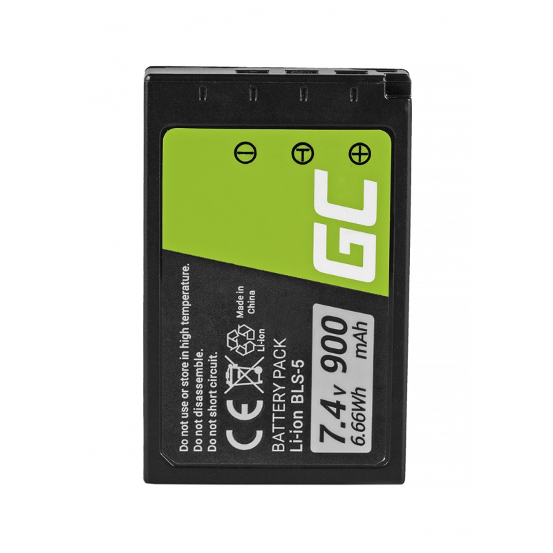 Batterij BLS-5 / BLS-50 Olympus OM-D E-M10, PEN E-PL2, E-PL5, E-PL6, E-PL7, E-PM2, Stylus 1 7.4V 900mAh thumbnail 9