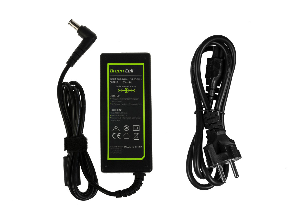 Oplader/AC Adapter 16V 4A 64W voor Sony Vaio PCG-R505 VGN-B VGN-S VGN-S360 VGN-T VGN-UX VGN-UX380N thumbnail 9