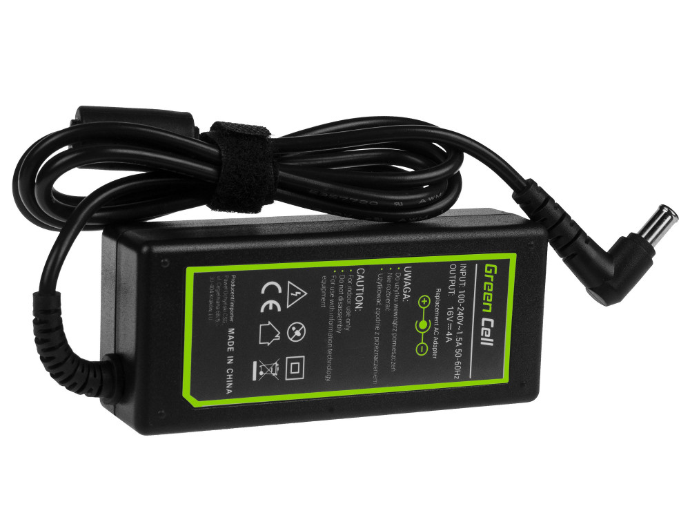 Oplader/AC Adapter 16V 4A 64W voor Sony Vaio PCG-R505 VGN-B VGN-S VGN-S360 VGN-T VGN-UX VGN-UX380N thumbnail 7
