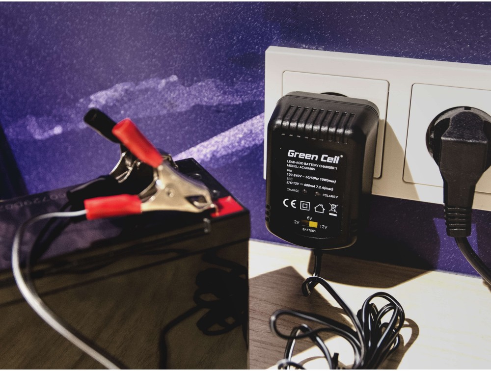 Oplader voor accu's 2V / 6V / 12V (0.6A) thumbnail 2